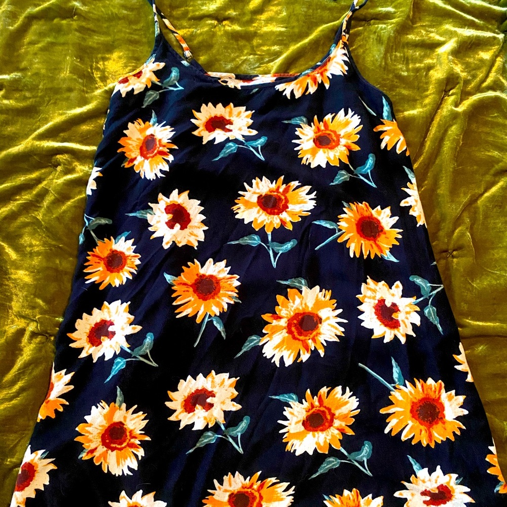 Sunflower babydoll dress. Size S